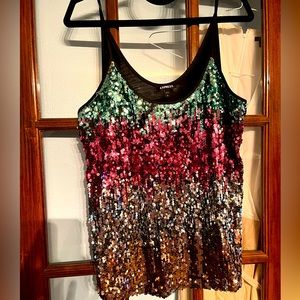 Sequined party top!